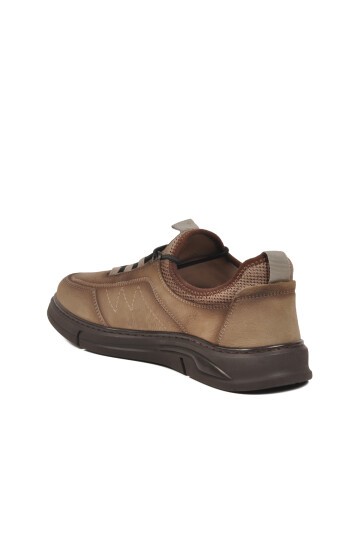 Toprak Nubuk Hakiki Deri Erkek Günlük Ayakkabı 152-19462 M