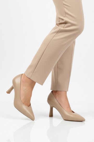 Vizon İnce Topuklu Kadın Abiye Ayakkabı 593052 Z