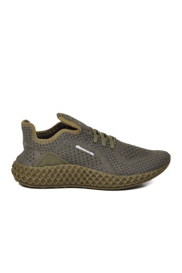 Yeşil Tekstil Nefes Alan konfor Odaklı Unisex Spor Ayakkabı PC-30680 Z