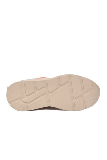 Bej Polyester Karışımlı Kadın Spor Ayakkabı 051 (Y) G