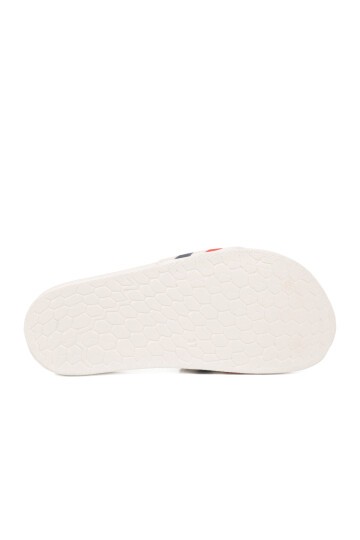 Beyaz-Lacivert Hafif Unisex Terlik 8000-01 G