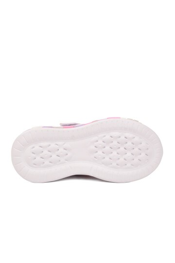 Ruffon Beyaz-Mor-Lila Çocuk Spor Ayakkabı 1030 F