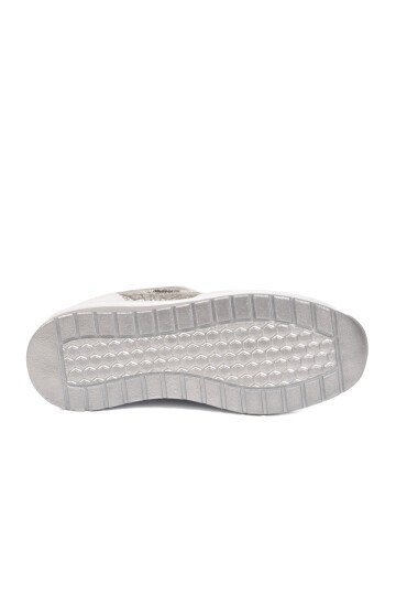 Beyaz Yüksek Tabanlı Kadın Spor Ayakkabı Layd Classy 3016 G