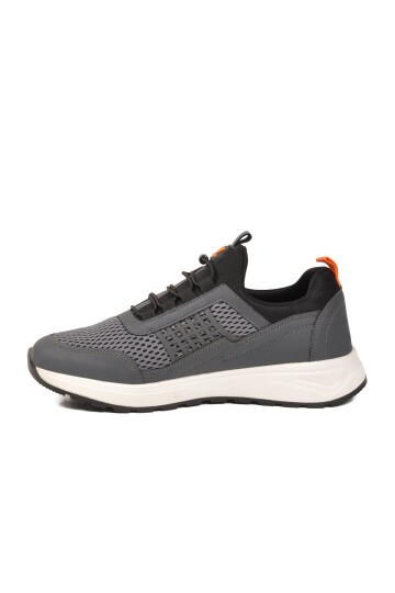 Füme Hava Alabilen Tekstil Esnek Unisex Spor Ayakkabı 9060 G