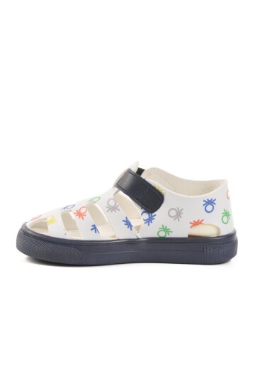 Lacivert Cırtlı Unisex Çocuk Sandalet BN-1410 P
