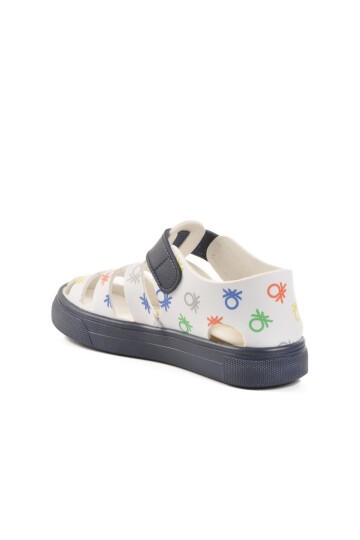 Lacivert Cırtlı Unisex Çocuk Sandalet BN-1410 P