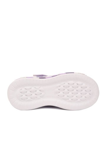 Ruffon Lila-Mor-Beyaz Çocuk Spor Ayakkabı 1030 F