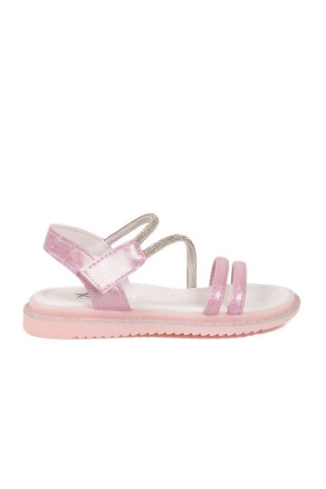 Pembe Ortopedik Kız Çocuk Sandalet Arzen 26A94 F