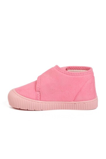 Pembe Süet Kız Çocuk Panduf 058999 P