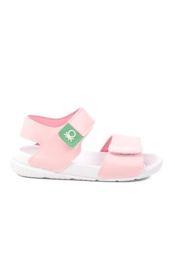 Pembe Cırtlı Hafif Rahat Bebek Sandalet