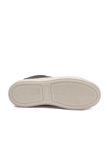Siyah-Beyaz Bağcıklı Hafif Kadın Sneaker BNI-12132 G
