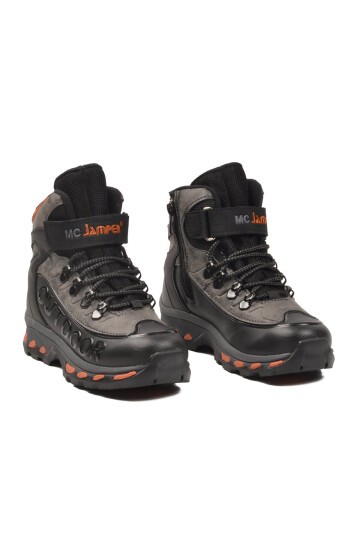 Siyah-Füme-Turuncu Unisex Çocuk Bot 2115 F