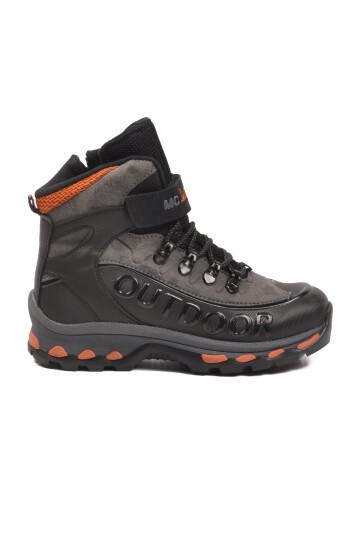 Siyah-Füme-Turuncu Unisex Çocuk Bot 2115 F