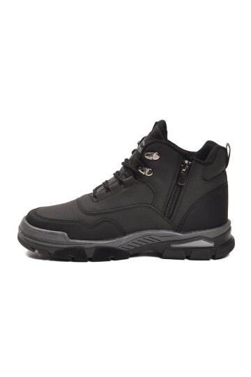 Siyah-Gri Polarlı Unisex Outdoor Bot 444 G