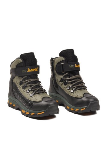 Siyah-Haki Unisex Çocuk Bot 2115 F