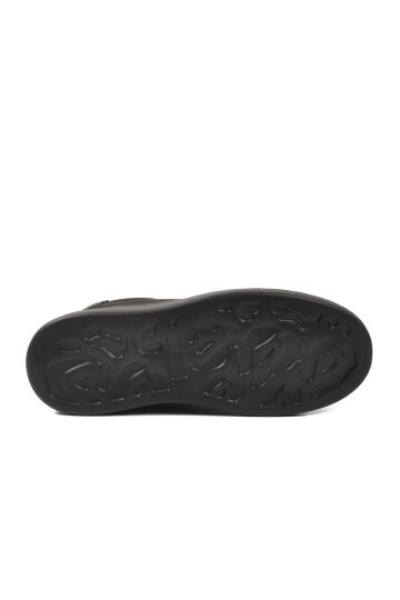 Siyah Bağcıklı Hafif Erkek Sneaker BNI-12081 M