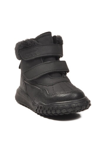 Siyah Cırtlı Unisex Bebek Bot Shade B