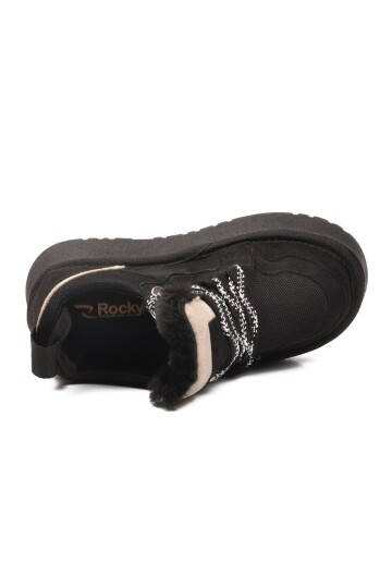 Siyah Süet Unisex Çocuk Bot 412445 F