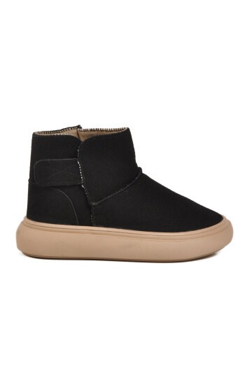 Siyah Süet Unisex Çocuk Bot 823760 P