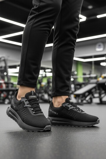 Siyah Triko Erkek Spor Ayakkabı Bst-654 M