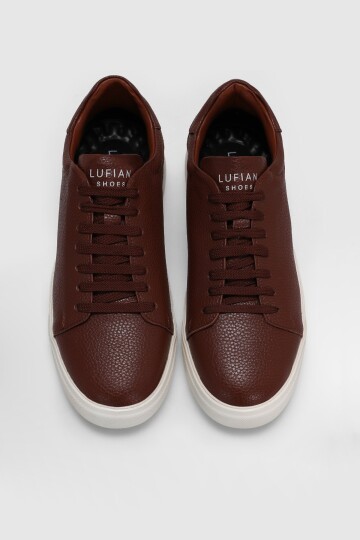 Taba Hakiki Deri Erkek Sneaker Tommy M