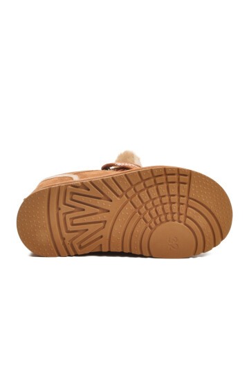Taba Süet Unisex Çocuk Bot 412445 F