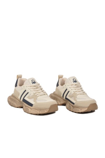 Bej Unisex Spor Ayakkabi BNI-10280-G