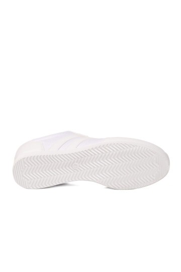 Beyaz-Beyaz ComfortSole Taban Erkek Sneaker BST-2086 M