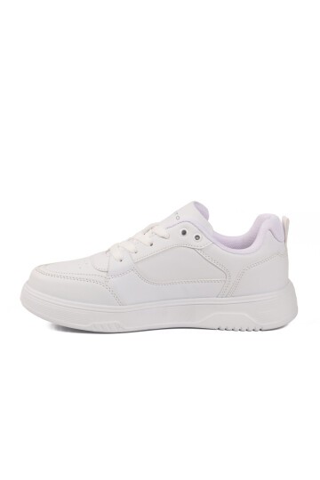 Beyaz-Beyaz Unisex Spor Ayakkabı BST-2081 G