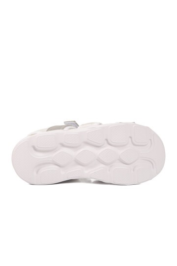 Beyaz Unisex Çocuk Sandalet 26A44 F