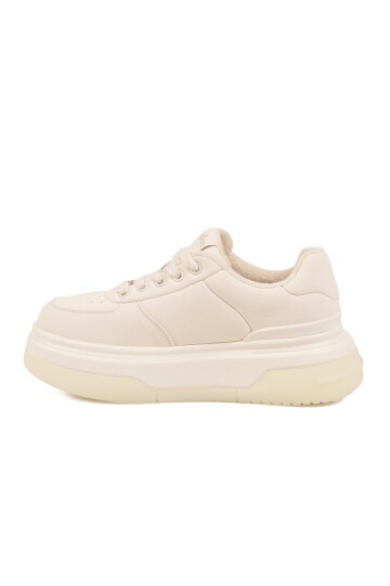 Beyaz Kadın Sneaker BNI-12046 G