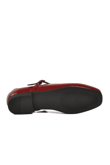 Bordo Rugan Hafif Kadın Babet PC-54810 Z