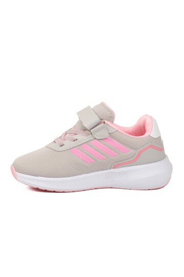 Buz-Pembe Cırtlı Kız Çocuk Spor Ayakkabı 755 F