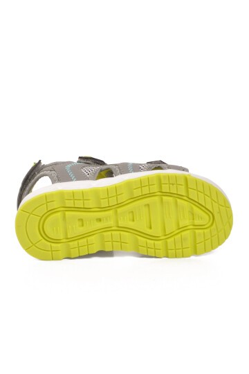 Gri Cırtlı Unisex Çocuk Sandalet BNI-10118 P