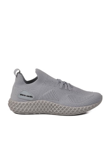 Gri Tekstil Hafif Hava Alabilir Unisex Spor Ayakkabı PC-32711 Z