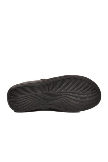 Kahve Hakiki Deri ComfortSole Taban Erkek Sandalet 8520 M