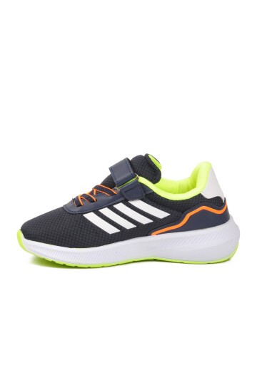 Lacivert-Sarı Cırtlı Erkek Çocuk Spor Ayakkabı 755 F