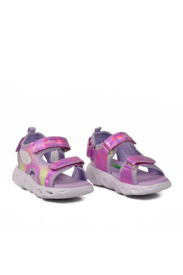 Lila Kız Çocuk Sandalet BNI-10113 P