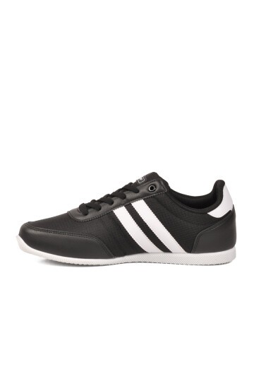 Siyah-Beyaz ComfortSole Taban Erkek Sneaker BST-2086 M
