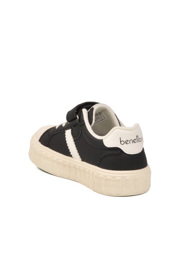 Siyah-Beyaz Unisex Çocuk Spor Ayakkabı BNI-11558 P