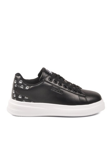 Siyah-Beyaz Unisex Spor Ayakkabı BNI-12098 G