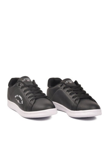 Siyah-Beyaz Hafif Unisex Spor Ayakkabı Bst-1002 G