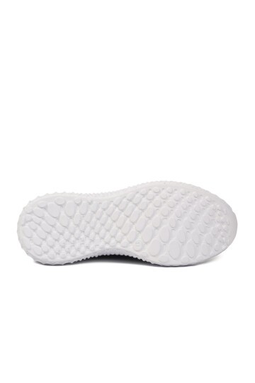 Siyah-Beyaz Tekstil Hafif Hava Alabilir Unisex Spor Ayakkabı PC-32711 Z