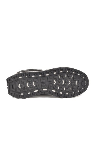Siyah-Beyaz Hafif Erkek Fileli Spor Ayakkabı Bst-654 M