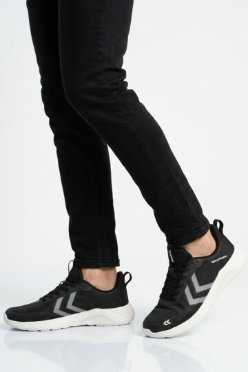 Siyah Hafif Rahat Tabanlı Unisex Spor Ayakkabı 900897 Hml Solar Performance II