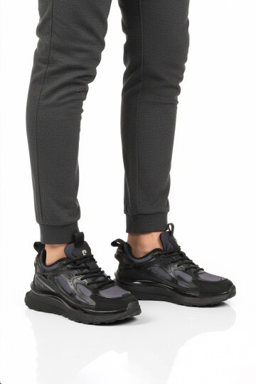 Siyah Memory Foarm Unisex Spor Ayakkabı PCI-10106 Z