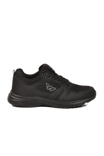 Siyah Tekstil Hafif Unisex Spor Ayakkabı 020 G