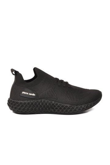 Siyah Tekstil Hafif Hava Alabilir Unisex Spor Ayakkabı PC-32711 Z
