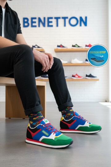 Yeşil Erkek Spor Ayakkabı BNI-10047 M