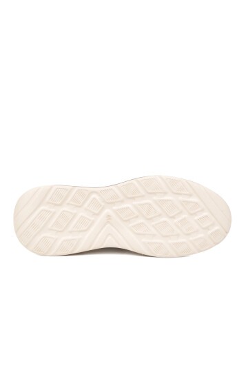 Beyaz Hakiki Deri Erkek Günlük Sneaker Konforlu Hafızalı Taban Casual Ayakkabı M692 M